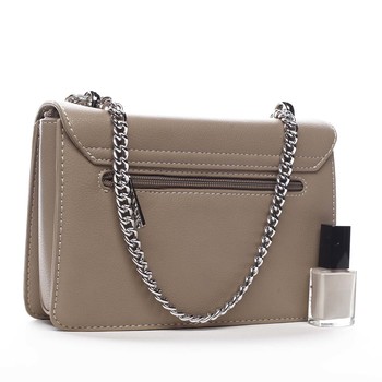 Dámská crossbody kabelka béžová - David Jones Delilah