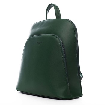 Dámský městský batoh zelený - David Jones Yordan