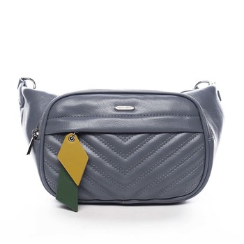 Dámská crossbody ledvinka bledě modrá - David Jones Ulli