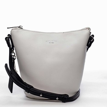 Dámská crossbody kabelka bílá - David Jones Misahy