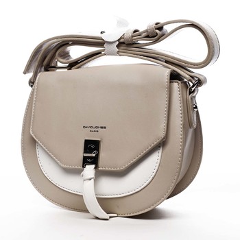 Dámská crossbody kabelka béžová - David Jones Rapida