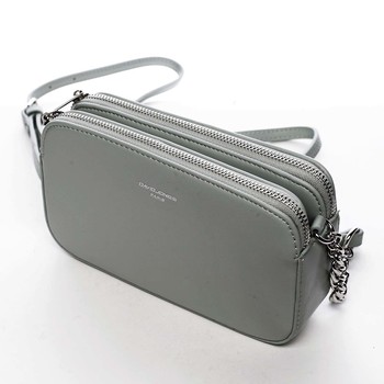 Malá dámská crossbody kabelka světle zelená - David Jones Lily