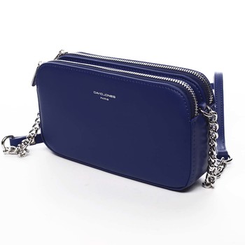 Malá dámská crossbody kabelka modrá - David Jones Lily