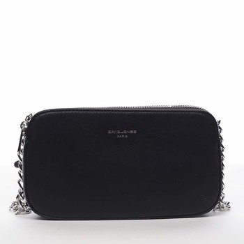 Malá dámská crossbody kabelka černá - David Jones Lily