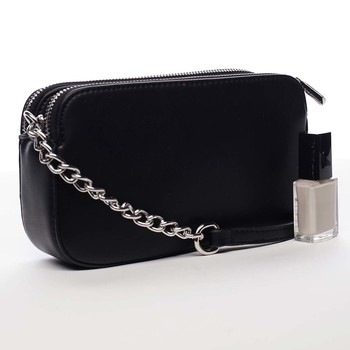 Malá dámská crossbody kabelka černá - David Jones Lily