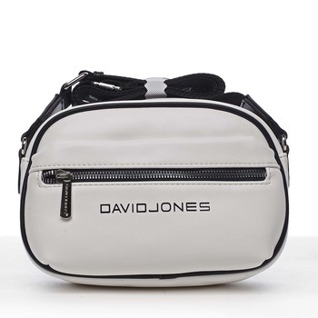 Dámská crossbody kabelka bílá - David Jones Jolanis