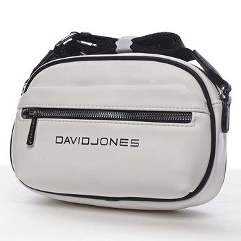 Dámská crossbody kabelka bílá - David Jones Jolanis