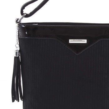 Dámská crossbody kabelka černá - Silvia Rosa Shatter