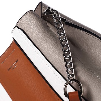 Dámská crossbody kabelka oranžová - David Jones Astra