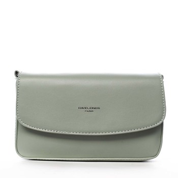 Dámské crossbody psaníčko světle zelené - David Jones Boui