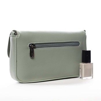 Dámské crossbody psaníčko světle zelené - David Jones Boui