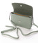 Dámské crossbody psaníčko světle zelené - David Jones Boui