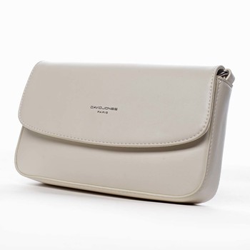 Dámské crossbody psaníčko bílé - David Jones Boui