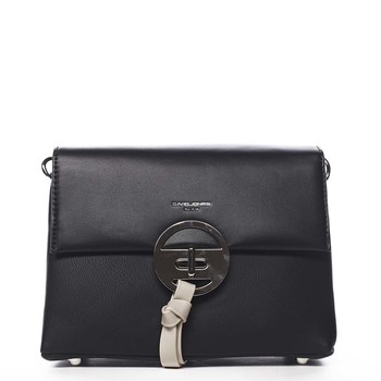 Dámská crossbody kabelka černá - David Jones Afiinisha