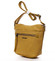 Dámská crossbody kabelka žlutá - David Jones Iayne