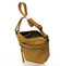 Dámská crossbody kabelka žlutá - David Jones Iayne