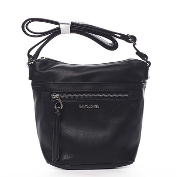 Dámská crossbody kabelka černá - David Jones Iayne