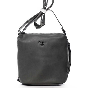 Dámská crossbody kabelka tmavě šedá - David Jones Haley