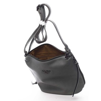 Dámská crossbody kabelka tmavě šedá - David Jones Haley
