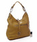 Dámská kožená kabelka žlutá - ItalY Inpelle