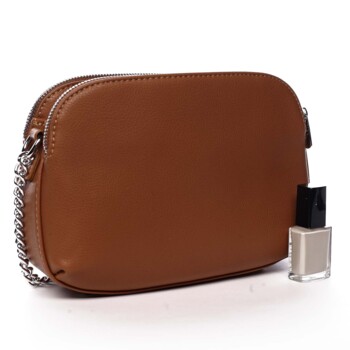 Dámská crossbody kabelka světle hnědá - David Jones Beatriz