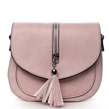 Dámská crossbody kabelka růžová - Romina Intelions