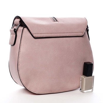 Dámská crossbody kabelka růžová - Romina Intelions