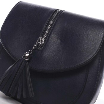Dámská crossbody kabelka černá - Romina Intelions