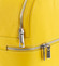 Dámský kožený batůžek žlutý - ItalY Rocme