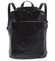 Dámský kožený batoh kabelka černý - ItalY Englidis