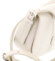 Dámská kožená crossbody kabelka béžová - ItalY Fisher