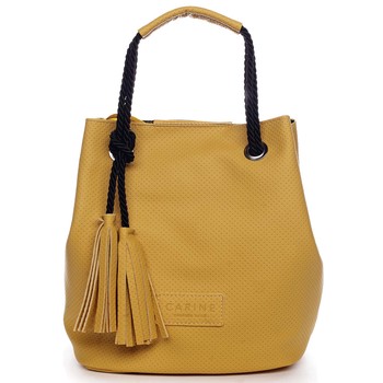 Dámská kabelka žlutá - Carine C2000