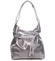 Dámská kabelka stříbrná - Carine C1000