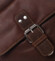 Pánská kožená crossbody taška hnědá - Greenwood Vamps