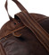 Dámský kožený batoh hnědý - Greenwood Franz