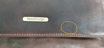 Hnědá luxusní velká kožená taška - Sendi Design Hermes