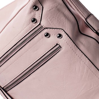 Dámská kabelka batoh růžová - Romina Alfa
