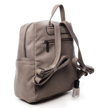 Dámský batoh tmavě béžový - Silvia Rosa Lesgo