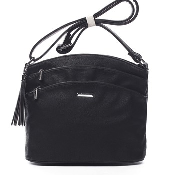 Dámská crossbody kabelka černá - Silvia Rosa Ubuhle