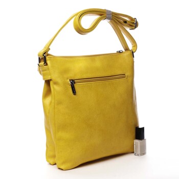 Dámská crossbody kabelky žlutá - Silvia Rosa Isibambo