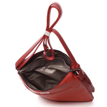 Dámská crossbody kabelky červená - Silvia Rosa Dingeka Snake