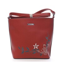 Dámská crossbody kabelka červená - Silvia Rosa Believa