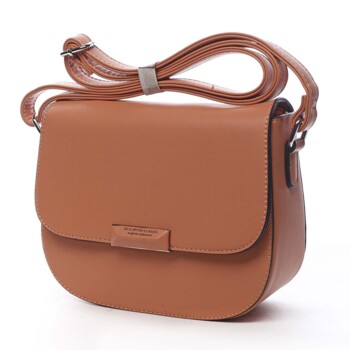 Dámská crossbody kabelka oranžová - Silvia Rosa Wanda