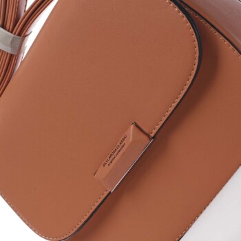 Dámská crossbody kabelka oranžová - Silvia Rosa Wanda