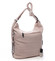 Dámská kabelka batoh světle růžová - Romina Lazy