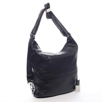 Dámská kabelka batoh černá - Romina Lazy
