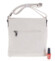 Trendy měkká crossbody kabelka světle béžová - Delami Devyn