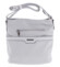 Dámská crossbody kabelka světle šedá - Romina Elmina
