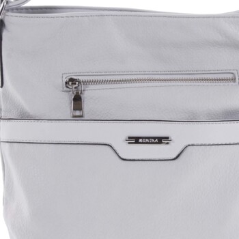 Dámská crossbody kabelka světle šedá - Romina Elmina