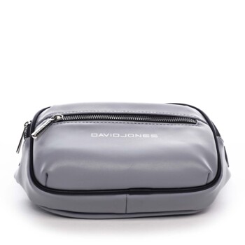 Dámská crossbody ledvinka bledě modrá - David Jones Stutter